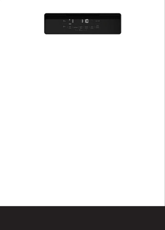 Blomberg Appliances DWT52600WIH 24" Tall Tub Integrated Handle Dishwasher 5 Cycle Front Control White 48 Dba