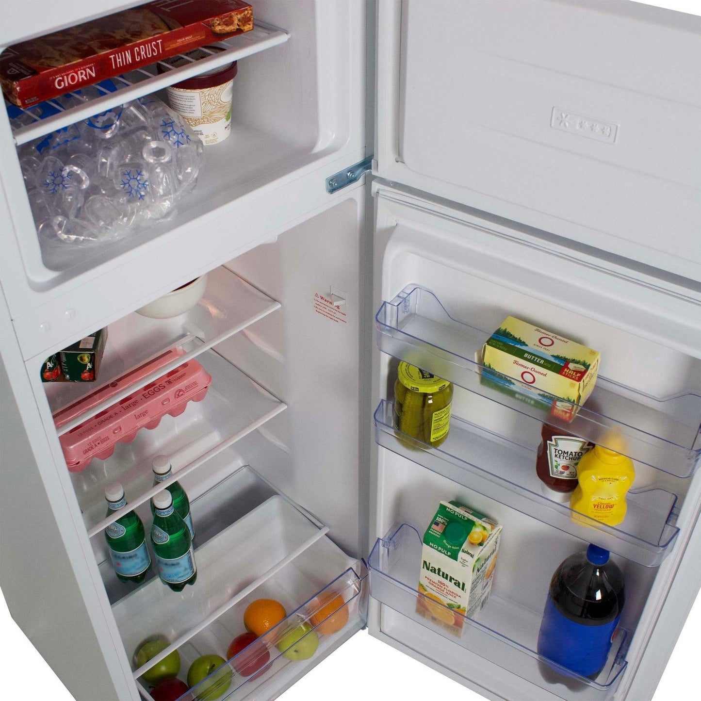 Avanti RA730B0W 7.3 Cu. Ft. Apartment Size Refrigerator