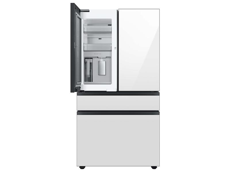 Samsung RF29BB860012 Bespoke 4-Door French Door Refrigerator (29 Cu. Ft.) With Beverage Center™ In White Glass