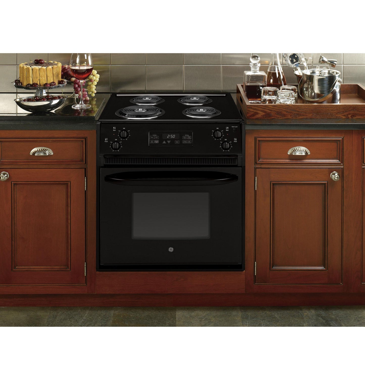 Ge Appliances JM250DTBB Ge® 27" Drop-In Electric Range