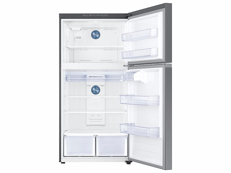 Samsung RT21M6213SR 21 Cu. Ft. Top Freezer Refrigerator With Flexzone™ In Stainless Steel