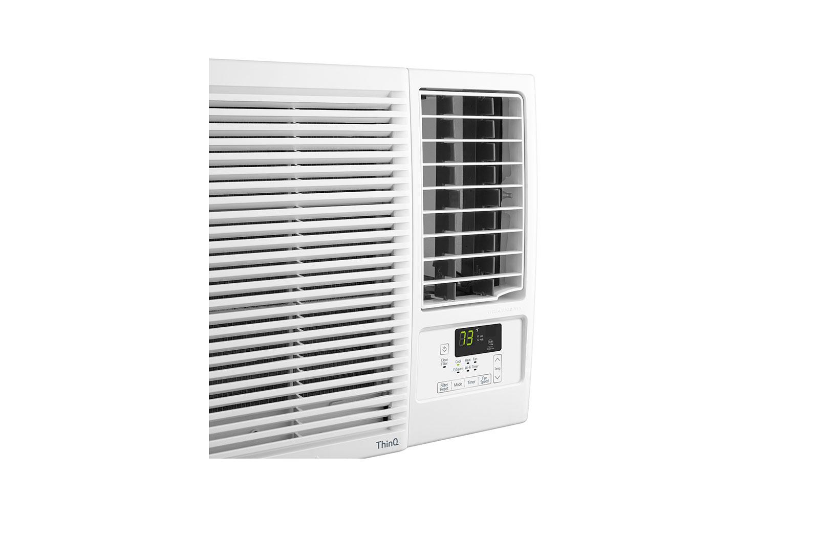 Lg LW1221HRSM 12,000 Btu Smart Wi-Fi Enabled Window Air Conditioner, Cooling & Heating