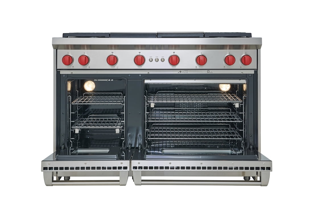 Wolf GR484CG 48" Gas Range - 4 Burners, Infrared Charbroiler And Infrared Griddle