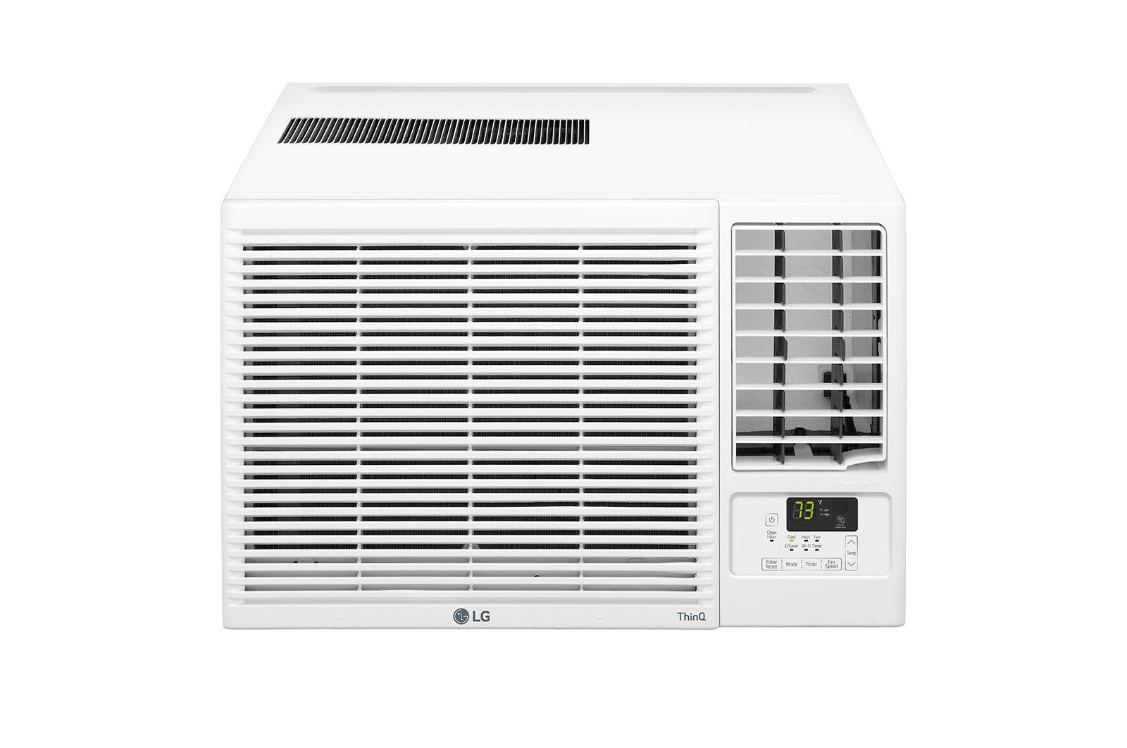 Lg LW1221HRSM 12,000 Btu Smart Wi-Fi Enabled Window Air Conditioner, Cooling & Heating