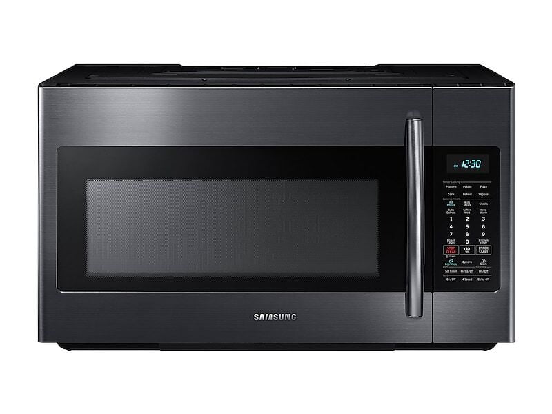 Samsung ME18H704SFG 1.8 Cu. Ft. Over-The-Range Microwave With Sensor Cooking In Fingerprint Resistant Black Stainless Steel