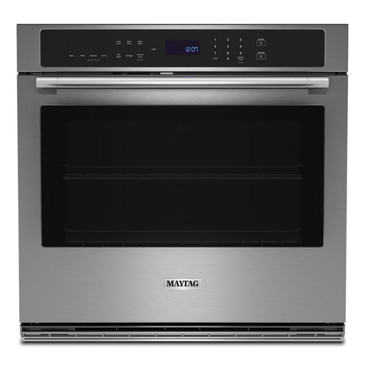 Maytag MOES6030LZ 30-Inch Single Wall Oven With Air Fry And Basket - 5.0 Cu. Ft.