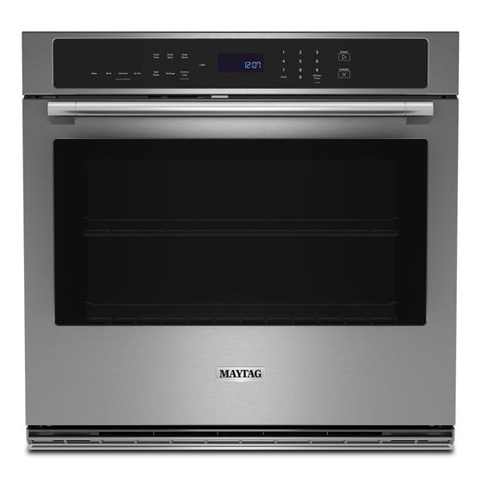 Maytag MOES6030LZ 30-Inch Single Wall Oven With Air Fry And Basket - 5.0 Cu. Ft.
