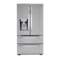 Lg LMXC22626S 22 Cu Ft. Smart Counter Depth Double Freezer Refrigerator