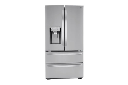 Lg LMXC22626S 22 Cu Ft. Smart Counter Depth Double Freezer Refrigerator