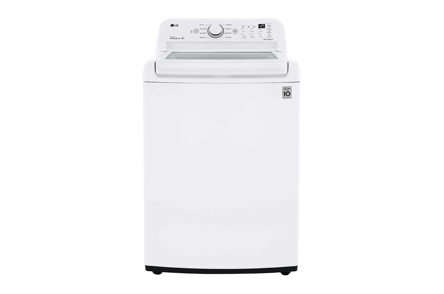 Lg WT7000CW 4.5 Cu. Ft. Ultra Large Capacity Top Load Washer With Turbodrum&#8482; Technology
