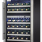 Danby DWC114BLSDD Danby Designer 38 Bottle Wine Cooler