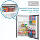 Danby DCR045B1BSLDB3 Danby 4.5 Cu. Ft. Compact Refrigerator With True Freezer