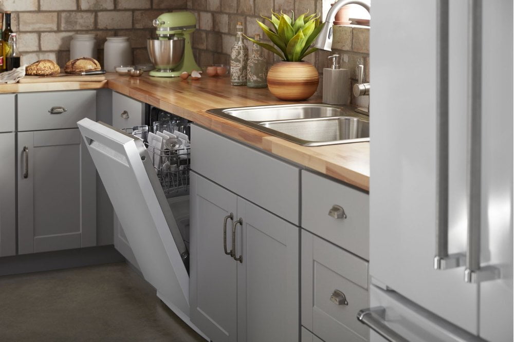 Kitchenaid KDFE104HWH 46 Dba Dishwasher With Prowash&#8482;, Front Control - White