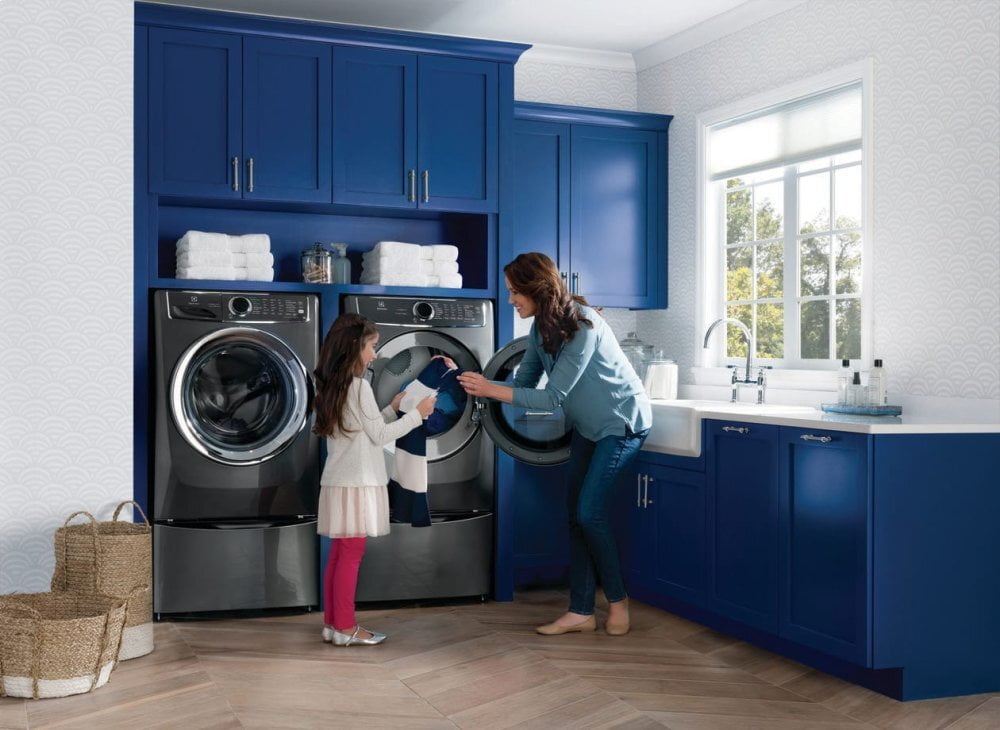 Electrolux EFME627UTT Front Load Perfect Steam&#8482; Electric Dryer With Predictivedry&#8482; And Instant Refresh - 8.0. Cu. Ft.