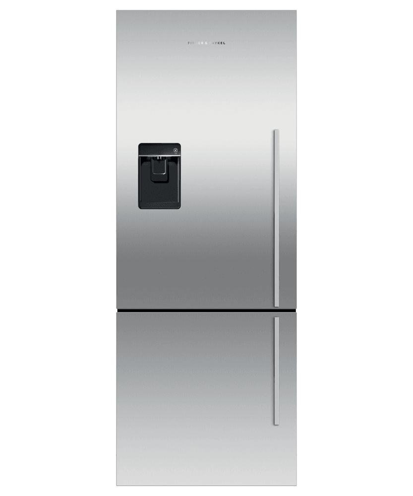 Fisher & Paykel RF135BDLUX4N Freestanding Refrigerator Freezer, 25", 13.5 Cu Ft, Ice & Water