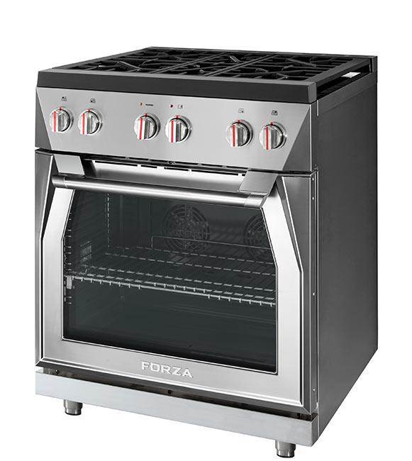 Forzacucina FR304GN 30" Professional Gas Range