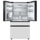Samsung RF23BB820012 Bespoke 4-Door French Door Refrigerator (23 Cu. Ft.) With Autofill Water Pitcher In White Glass