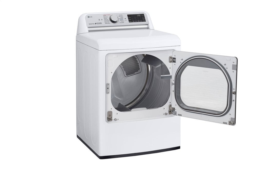 Lg DLGX7801WE 7.3 Cu.Ft. Smart Wi-Fi Enabled Gas Dryer With Turbosteam&#8482;