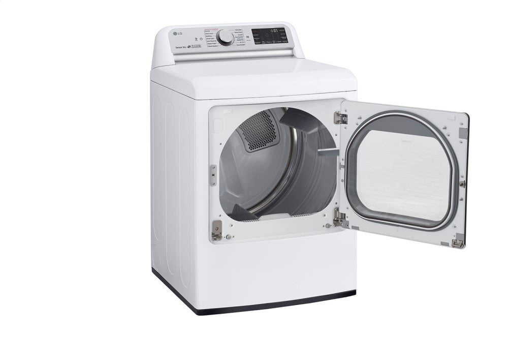 Lg DLGX7801WE 7.3 Cu.Ft. Smart Wi-Fi Enabled Gas Dryer With Turbosteam™
