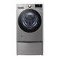 Lg WM3600HVA 4.5 Cu. Ft. Ultra Large Capacity Smart Wi-Fi Enabled Front Load Washer With Built-In Intelligence & Steam Technology