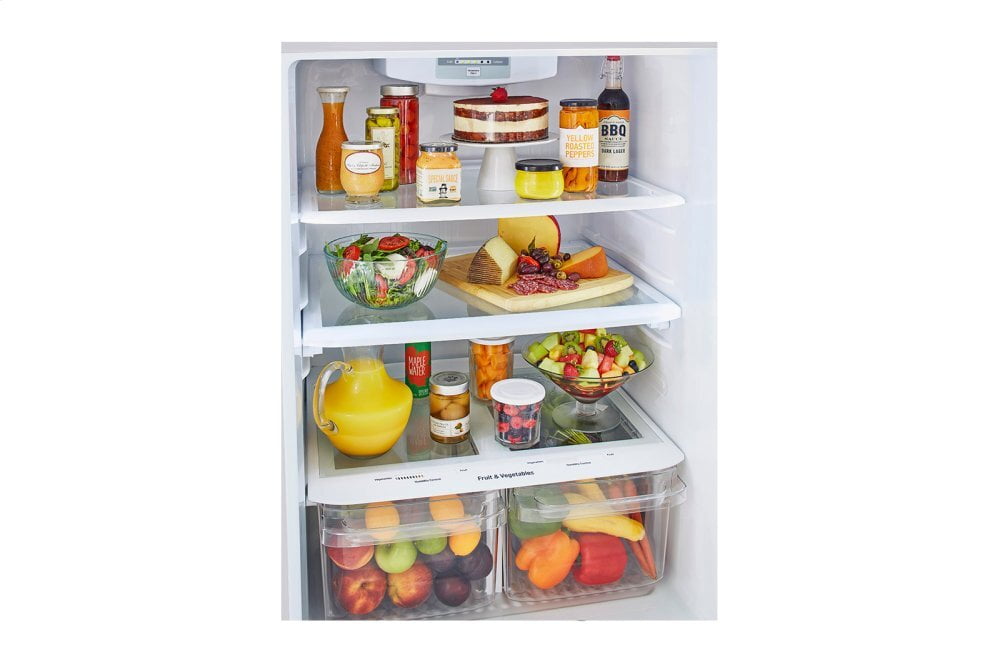 Lg LTCS20020W 20 Cu. Ft. Top Freezer Refrigerator