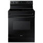Samsung NE63A6511SB 6.3 Cu. Ft. Smart Freestanding Electric Range With No-Preheat Air Fry & Convection In Black