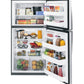 Ge Appliances GTE21GSHSS Ge® Energy Star® 21.1 Cu. Ft. Top-Freezer Refrigerator