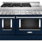 Kitchenaid KFGC558JIB Kitchenaid® 48'' Smart Commercial-Style Gas Range With Griddle - Ink Blue