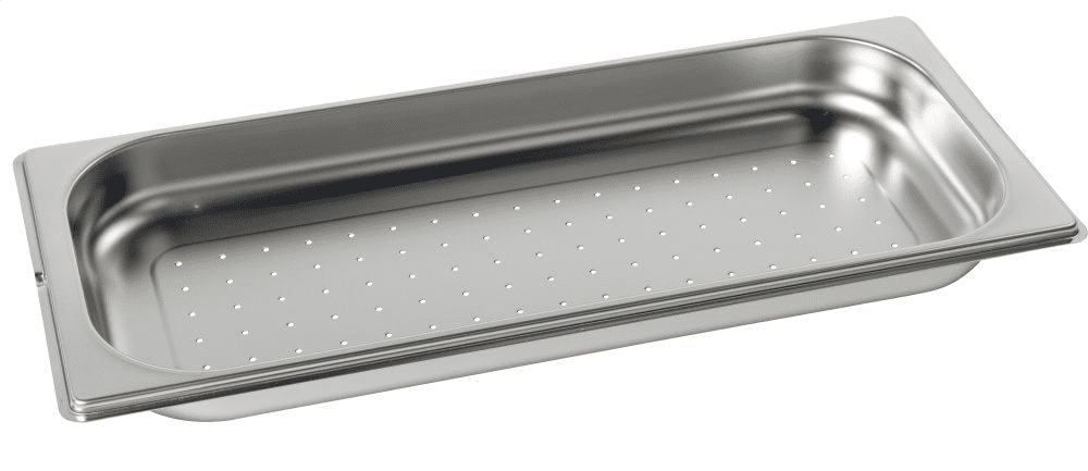 Miele DGGL20 Dggl 20 - Perforated Steam Oven Pan For Blanching Or Cooking Vegetables, Fish, Meat And Potatoes And Much More