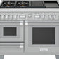 Thermador PRD48WCSGU 48-Inch Pro Grand® Commercial Depth Dual Fuel Steam Range