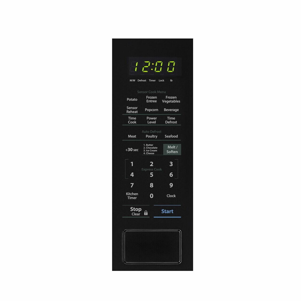 Sharp SMC1441CB 1.4 Cu. Ft. 1000W Sharp Black Countertop Microwave Oven
