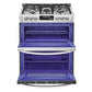 Lg LTG4715ST 6.9 Cu. Ft. Smart Wi-Fi Enabled Gas Double Oven Slide-In Range With Probake Convection® And Easyclean®