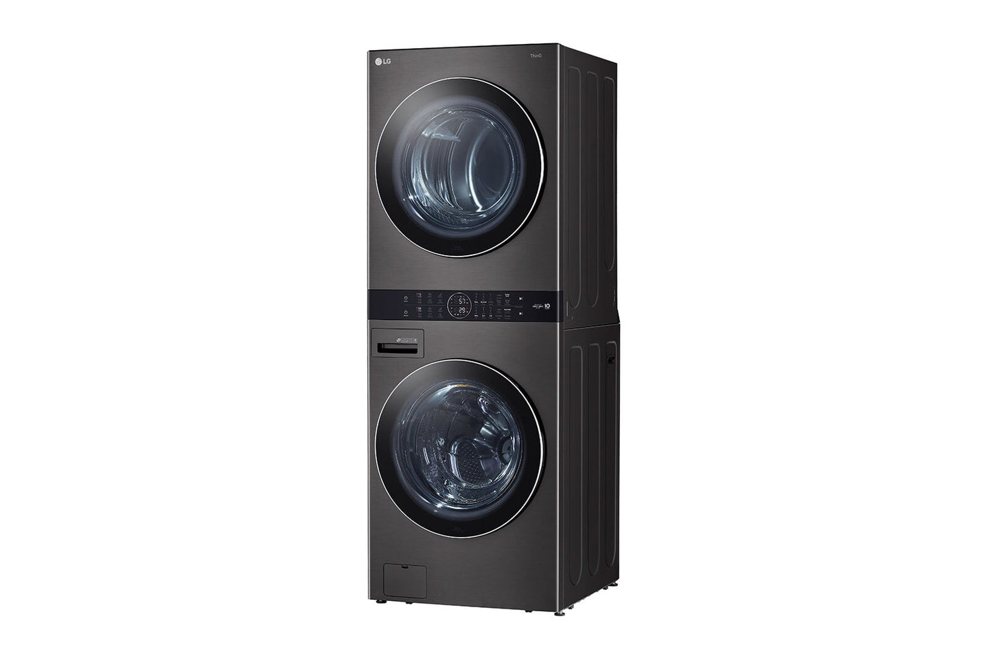 Lg WKEX200HBA Single Unit Front Load Lg Washtower&#8482; With Center Control&#8482; 4.5 Cu. Ft. Washer And 7.4 Cu. Ft. Electric Dryer