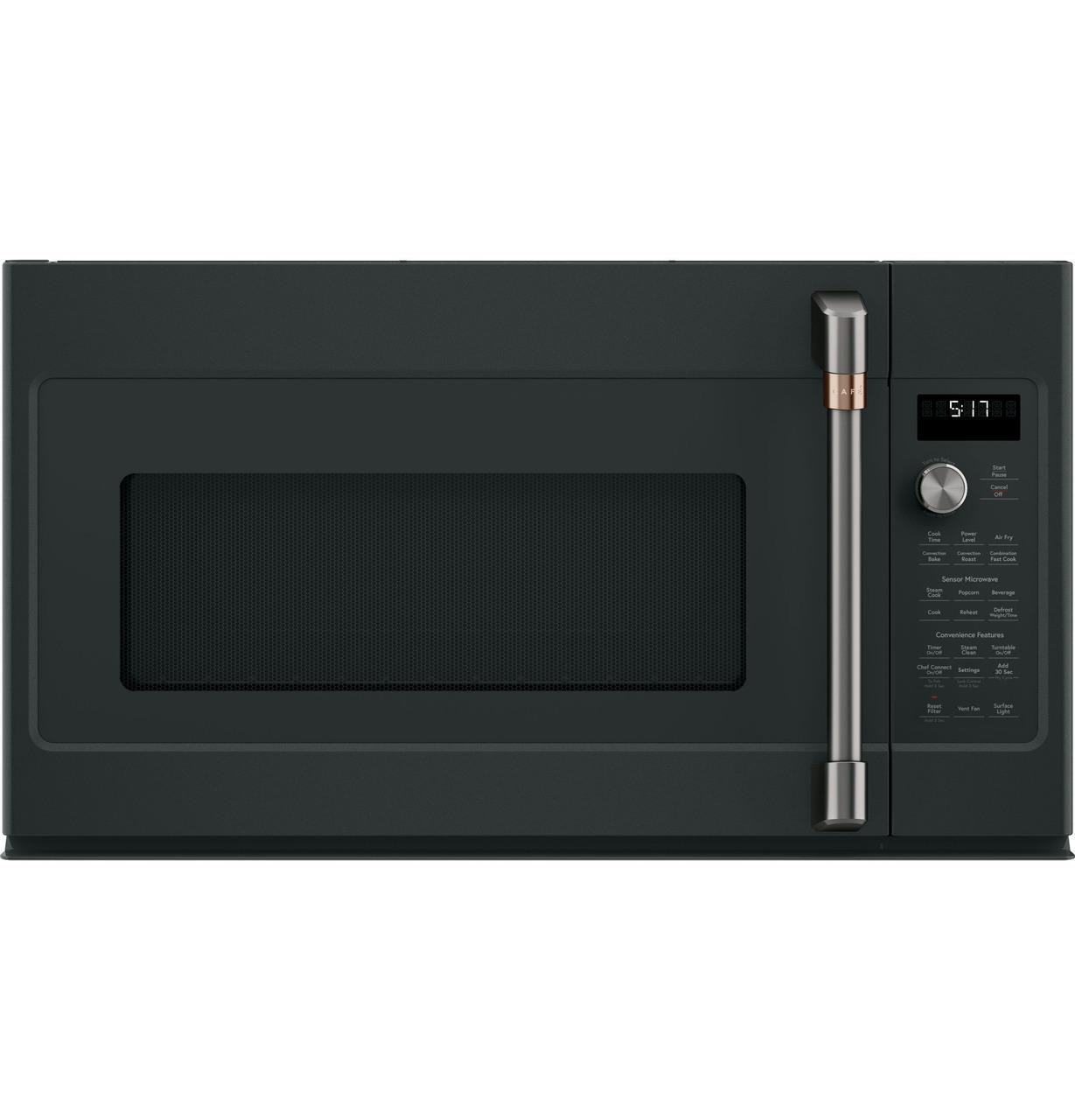 Cafe CVM517P3RD1 Café&#8482; 1.7 Cu. Ft. Convection Over-The-Range Microwave Oven