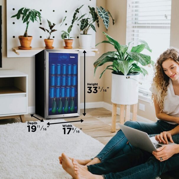 Danby DBC117A1BSSDB6 Danby 117 (355Ml) Can Capacity Beverage Center