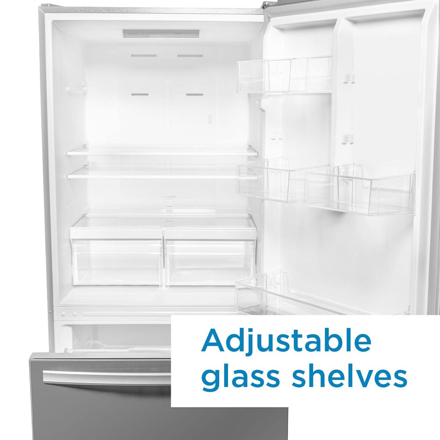 Danby DBM187E1SSDB Danby Designer 18.7 Cu. Ft. Apartment Fridge Bottom Mount In Stainless Steel