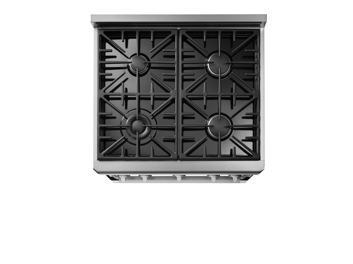 Dacor HGR30PSNGH 30" Gas Range, Silver Stainless Steel, Natural Gas/High Alttitude