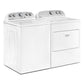 Whirlpool WTW4957PW 3.8-3.9 Cu. Ft. Whirlpool® Top Load Washer With Removable Agitator