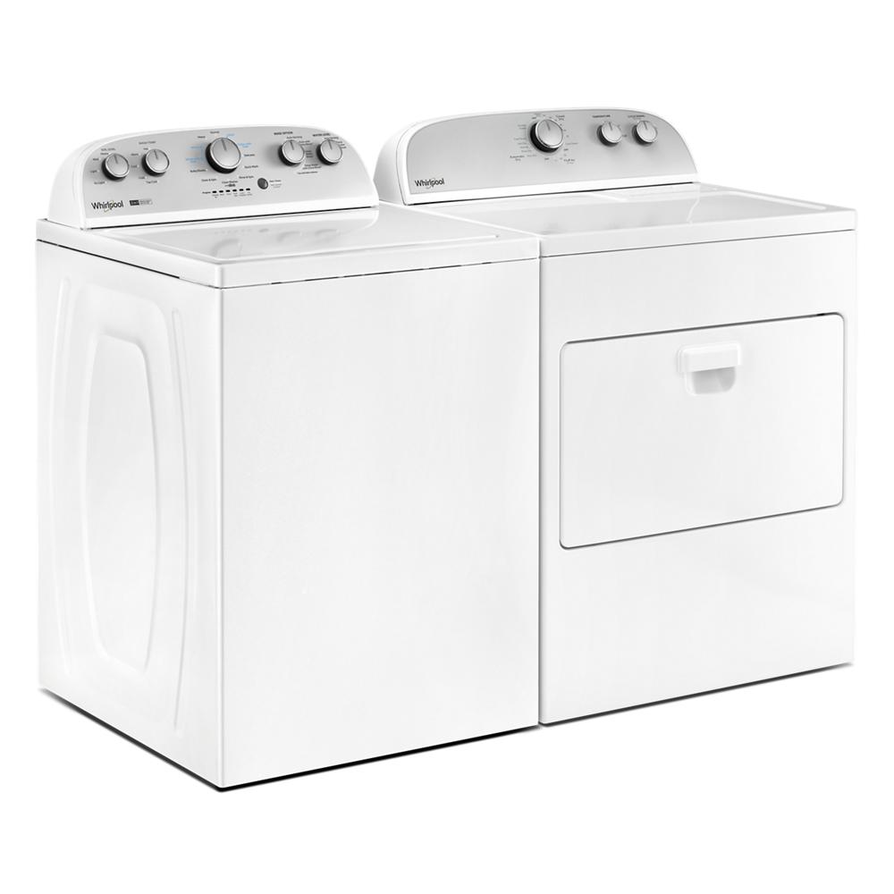 Whirlpool WTW4957PW 3.8-3.9 Cu. Ft. Whirlpool® Top Load Washer With Removable Agitator