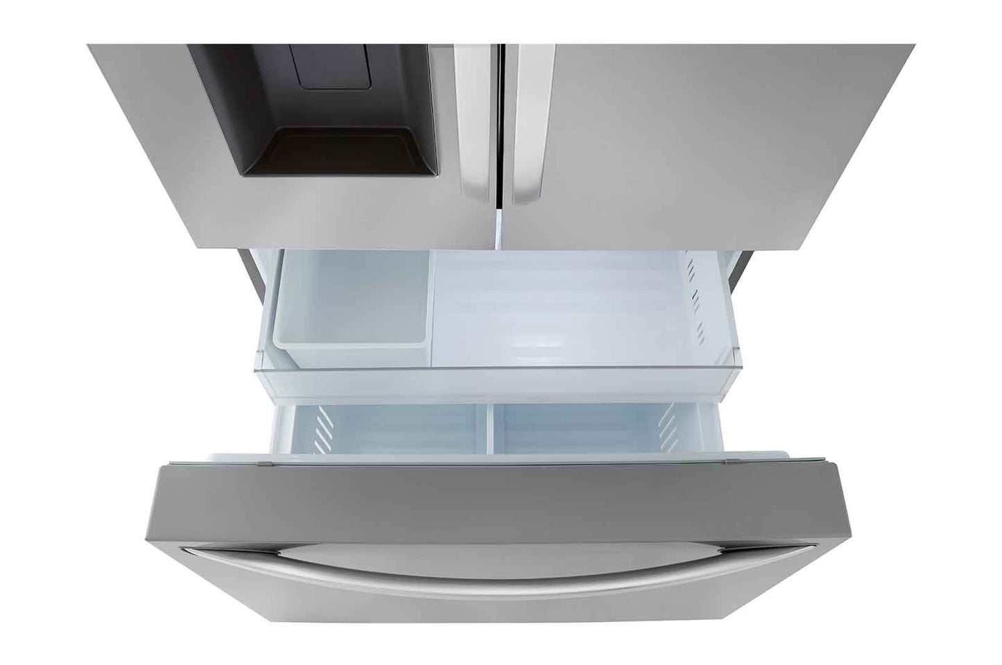 Lg LRFXC2606S 26 Cu. Ft. Smart Counter-Depth Max Refrigerator With Dual Ice Makers