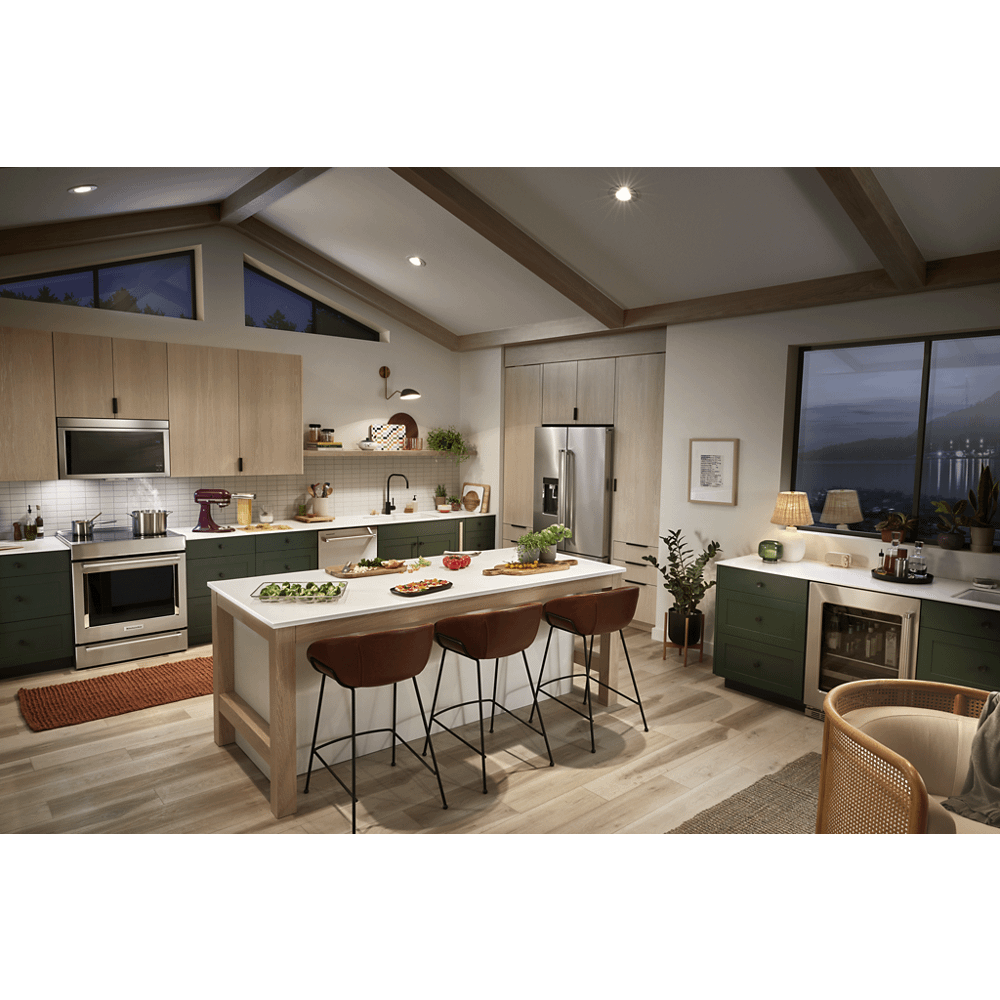 Kitchenaid KSIS730PSS 30-Inch 4-Element Induction Slide-In Convection Range With Air Fry