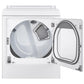 Lg DLEX7900WE 7.3 Cu. Ft. Ultra Large Capacity Smart Wi-Fi Enabled Rear Control Electric Dryer With Turbosteam™