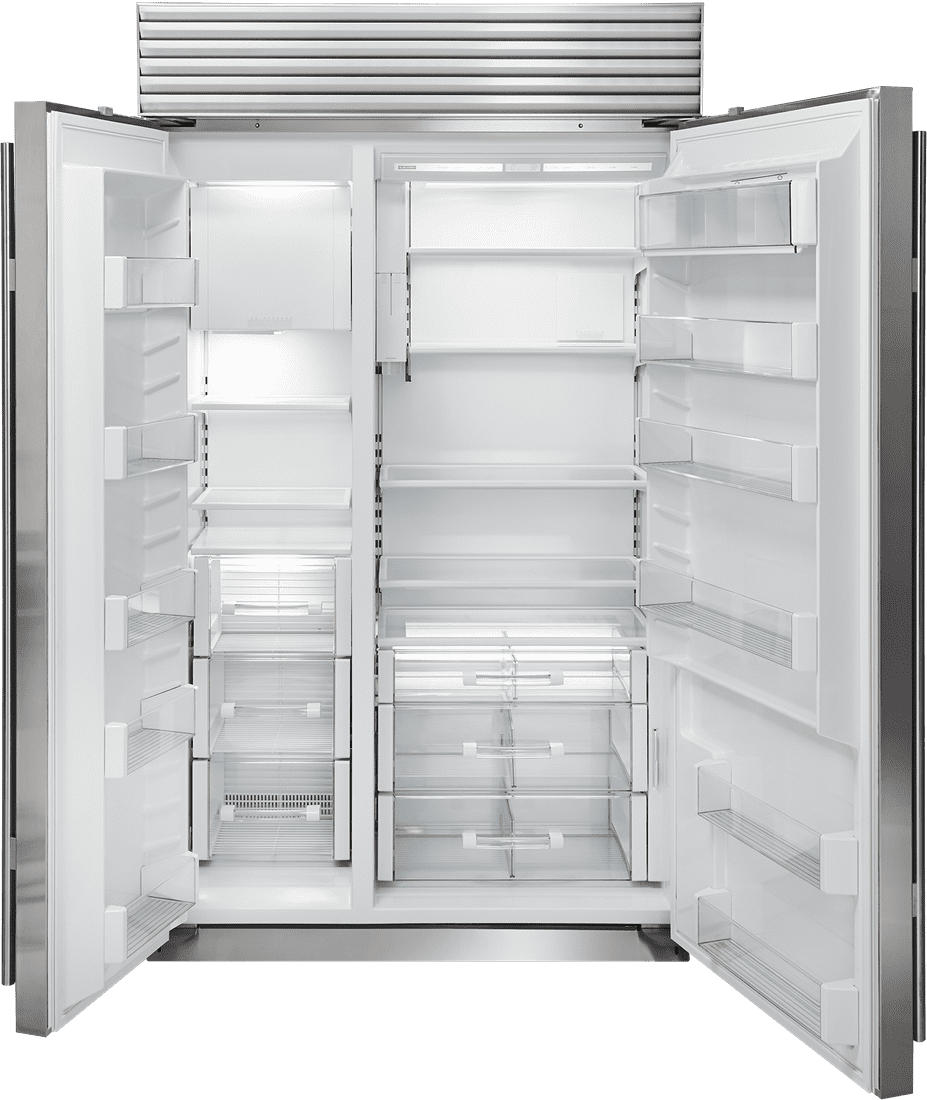 Sub-Zero BI48SIDO 48" Classic Side-By-Side Refrigerator/Freezer With Internal Dispenser - Panel Ready