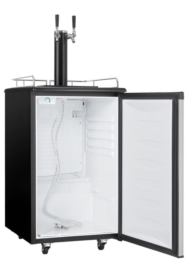 Danby DKC054A1BSL2DB Danby 5.4 Cu. Ft. Dual-Tap Kegerator
