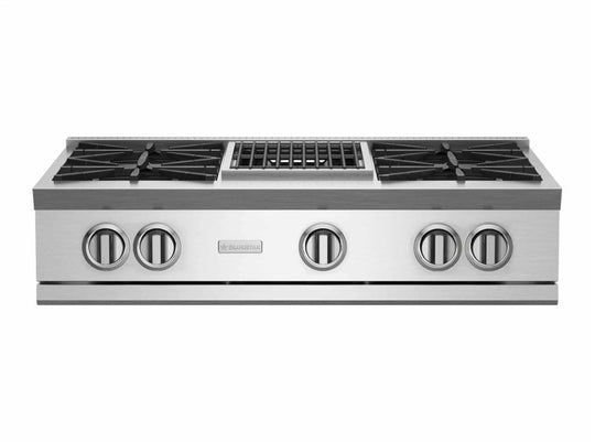Bluestar RGTNB364CBV2 36" Rnb Rangetop With 12" Charbroiler