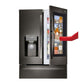 Lg LMXS28596D 28 Cu. Ft. Smart Wi-Fi Enabled Instaview™ Door-In-Door® Refrigerator