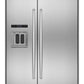 Kitchenaid KBSD608ESS 48-Inch Width Built-In Side By Side Refrigerator With Printscield™ Finish - Other
