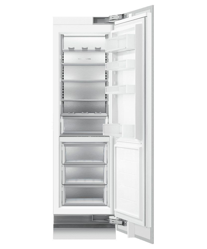 Fisher & Paykel RS2484SRHK1 Integrated Column Refrigerator, 24", Water