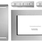 Kitchenaid MK2160AS 30 In. Microwave Trim Kit For 1.6 Cu. Ft. Countertop Microwave Oven - Stainless Steel