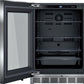 Thermador T24UR915LS Freedom® Glass Door Refrigeration 24'' Professional Soft Close Flat Hinge T24Ur915Ls